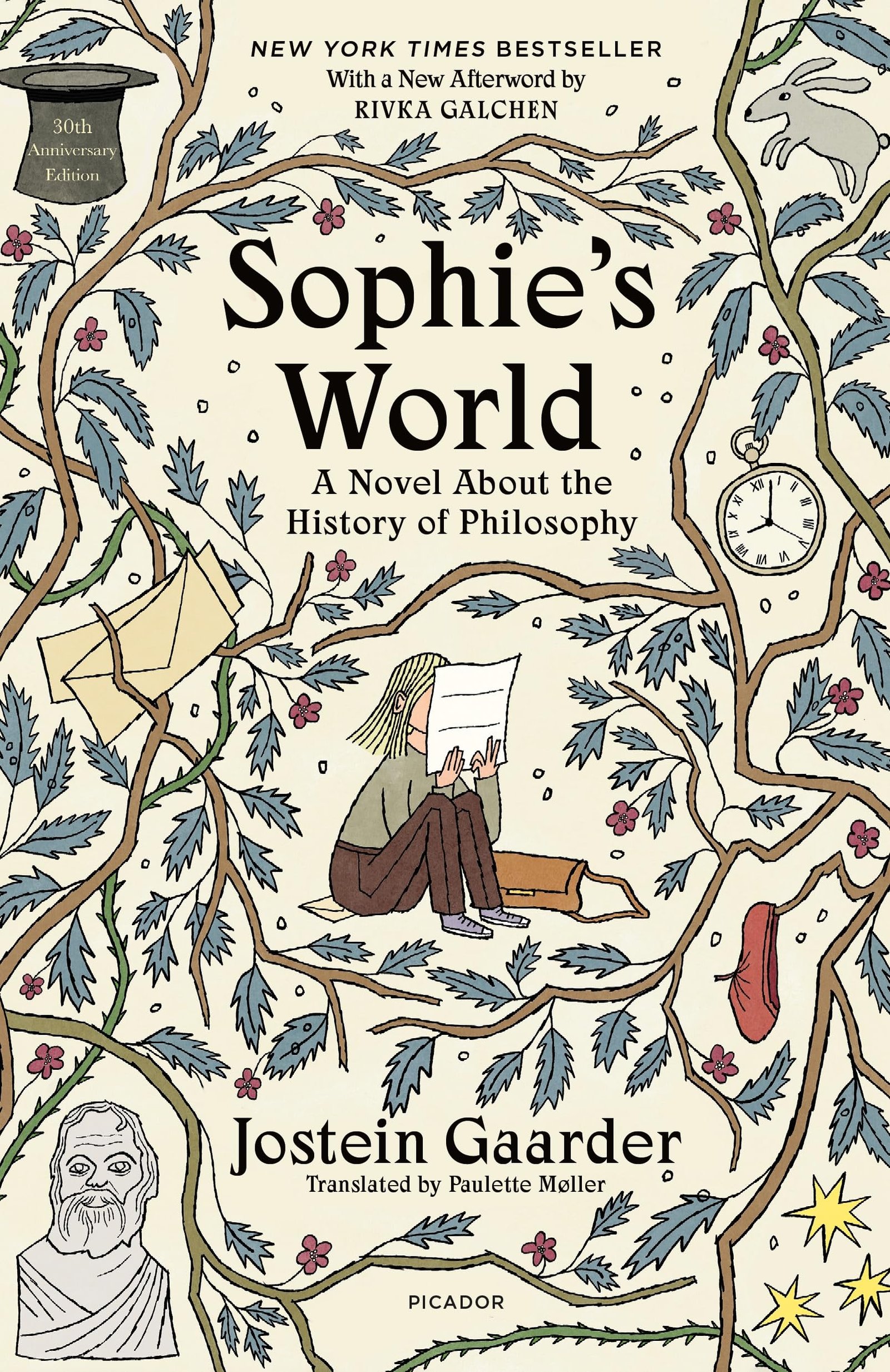 Cover of Sophie's World by Jostein Gaarder